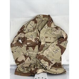 Vintage Air Force Jacket Mens Small Long Desert Camouflage DLA100-90-0584 90s